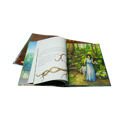 Custom hardcover book a5 a4 children‘ s book full color hardcover book printing and binding