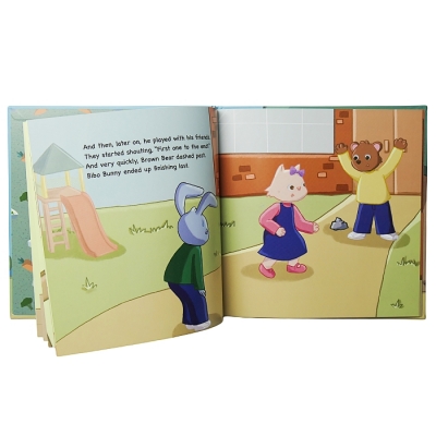 Custom Hardcover Book For Children Offset Kid Book Printing Service