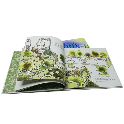 Custom children book publishing hard bound full color illustrations children cardboard hardcover book printing