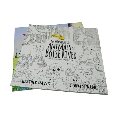Wholesale customizable personalized coloring book printing