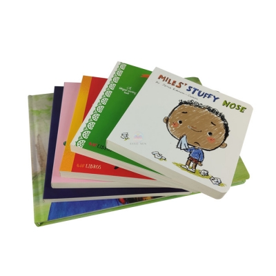 Card board books children printing for kids children story books printing on demand 