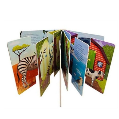 Cheap Book Printing Services Custom Children‘s English Cardboard Books Set Hardcover 