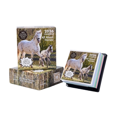 Wall Calendar 2027 Printing Service Tear off Calendar Desk Custom Christmas Advent Calendar Printing
