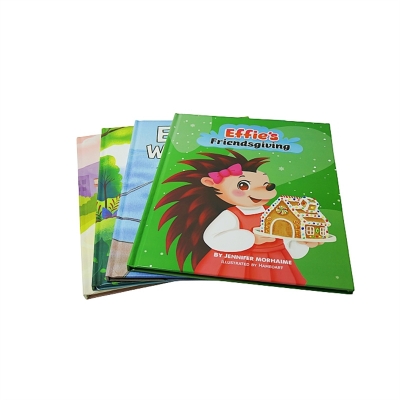 Children Book Printing Service Custom Kids Cartoon Illustration Hardcover Story Book