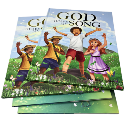 Gold Stamping Custom Kindergarten Themed Picture Story Book Hardcover Book Printing