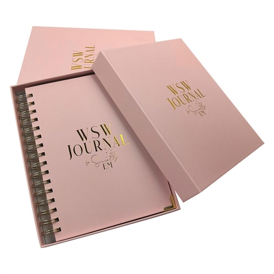 Notebook Printing Metal Spiral Notebook Journal Agenda Book Coil Diary Printing