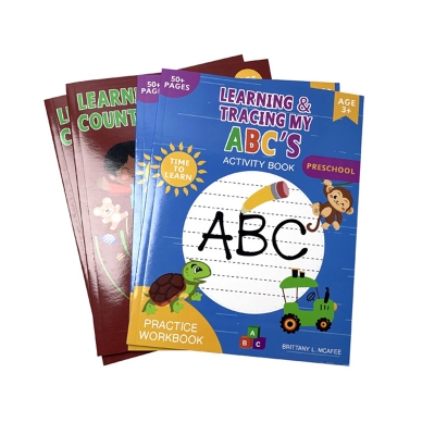 Custom Printing Softcover Book Coloring Story Books Printed Children Book