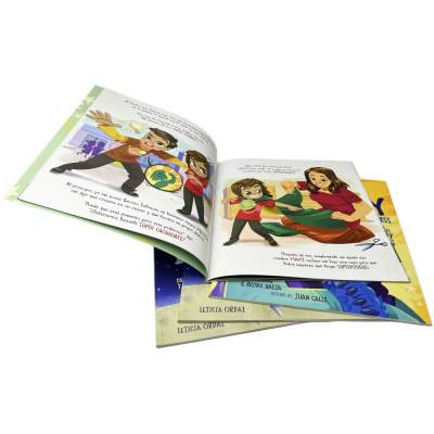 Professional Factory Woodfree Paper Custom Softcover Comic Story Book Picture Book Printing