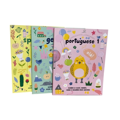 Custom Kids Exercise Book School Textbook Softcover Book Printing