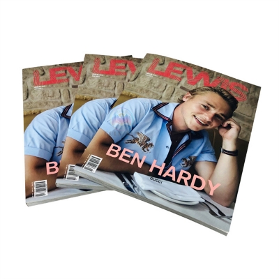 Softcover Book Custom Photo Album Fashion Magazine Printing