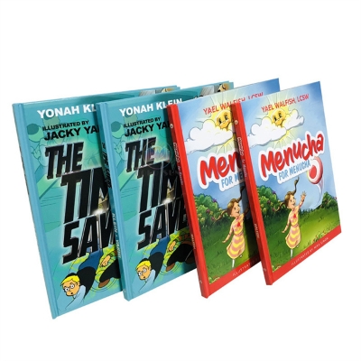 Custom Children Hardcover Comic Book Cartoon Illuatration Book Printing