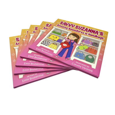Coated Art Paper Customized Hardback Photo Book Hardcover Coloring Children English Story Book Printing Service