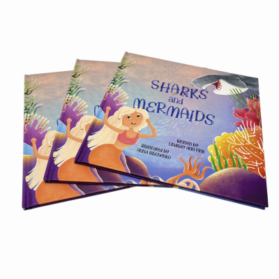 Shenzhen Factory Custom Hardcover Book Matte Lamination Kid Education Book Printing