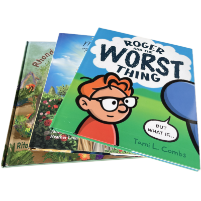 Custom Art Paper Hardback Photo Book Dust Jacket Cartoon Children Story Picture Hardcover Book Printing