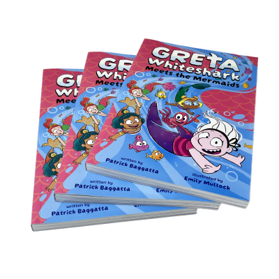 Custom Paperback Marvel Manga Comic Book Printing Service Softcover Magazine Anime Story Book Printing