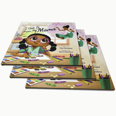 Customized Children Book Printing Service Picture Story Kid Education Alphabet Book Printing