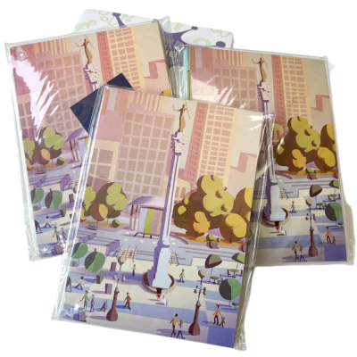 Full Color Custom Wedding Card Invitation Merry Chrismas Gift Card Paper Postcard Printing